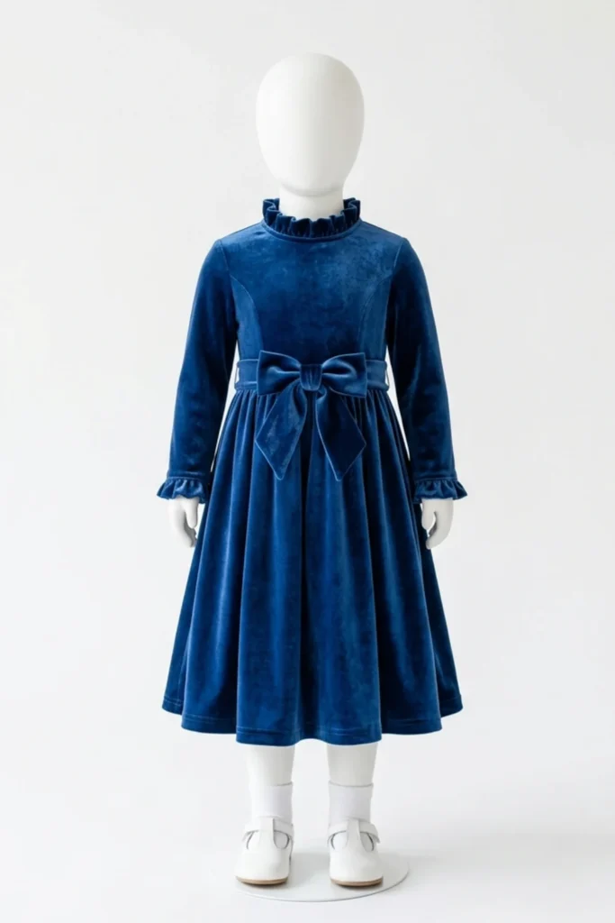 Velvet Toddler Dress