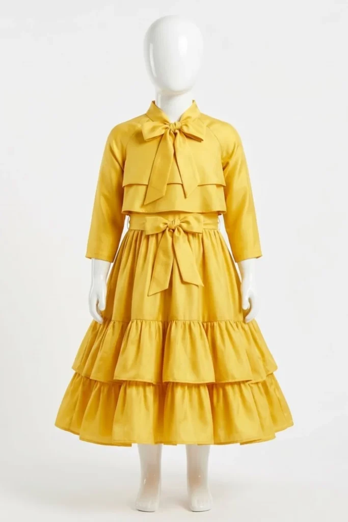 Kids Yellow Dress