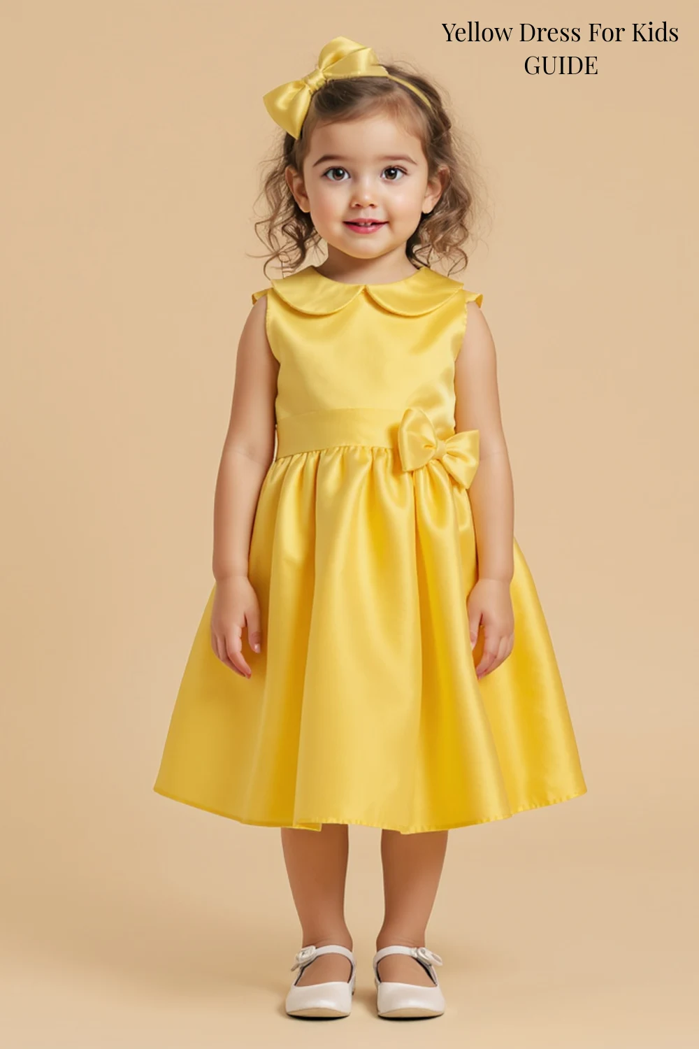 Yellow Dress For Kids