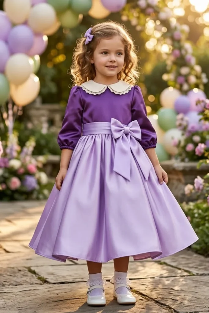 Purple Baby Dress