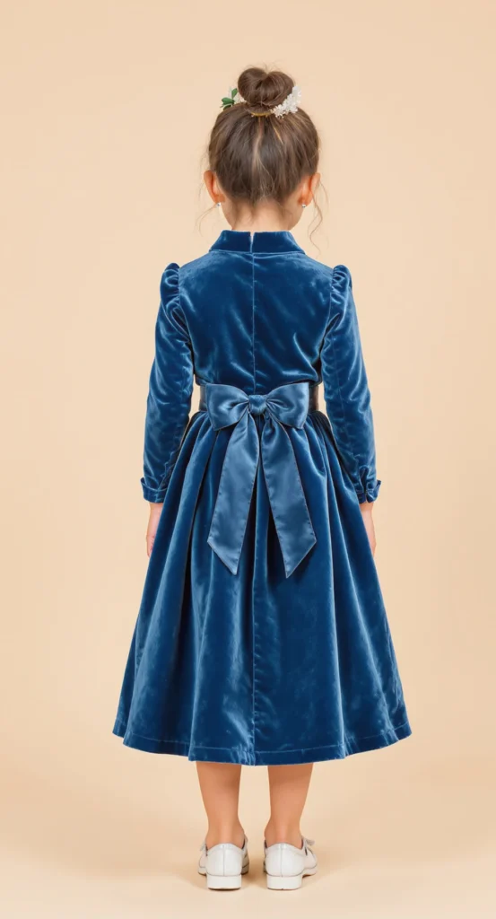 Velvet Dress For Kids