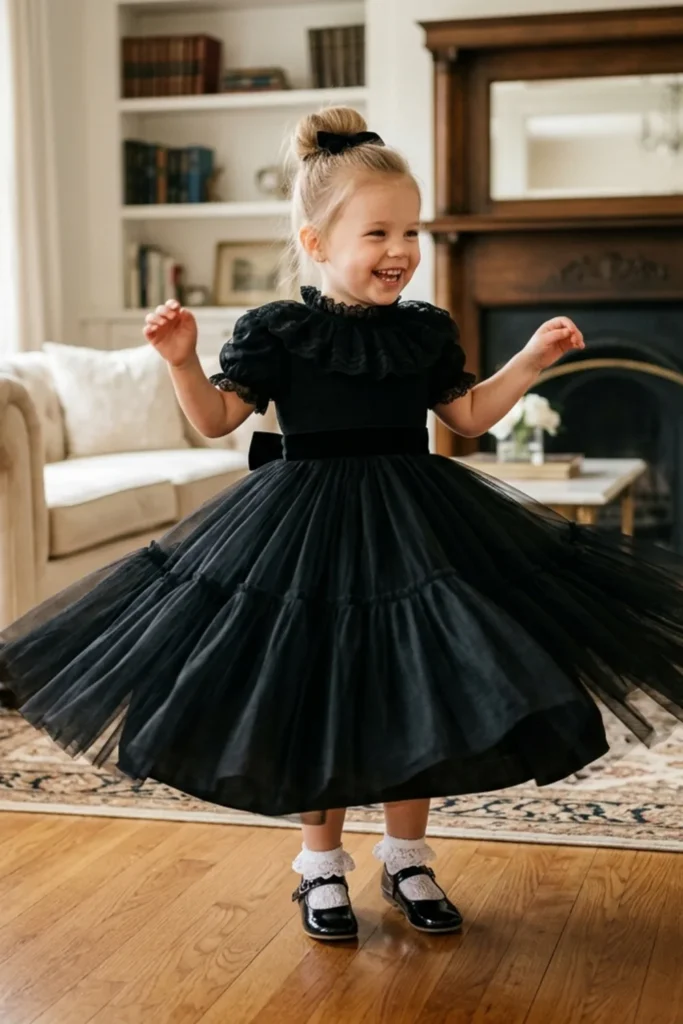 Toddler Black Dress