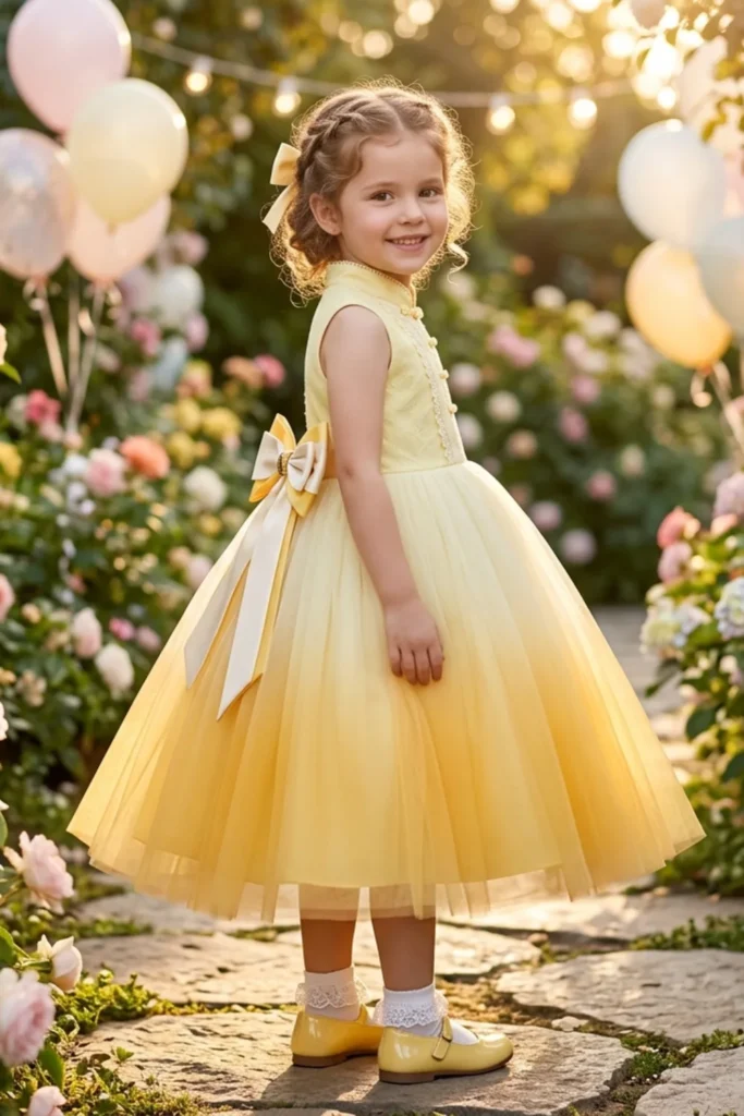 Yellow Princess Dress