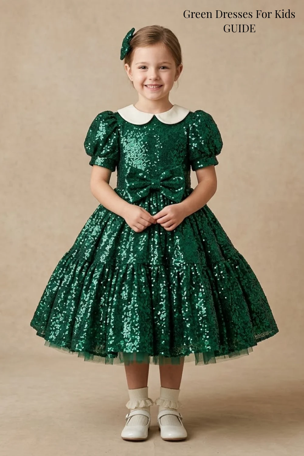 Green Dresses For Kids