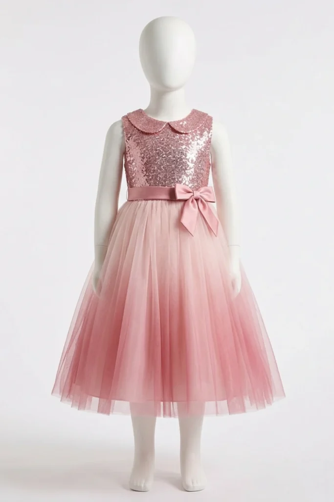 Sequin Kids Dress