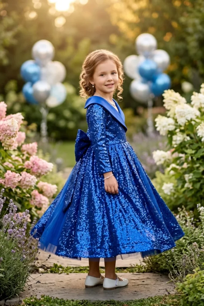 Royal Blue Dress Kids