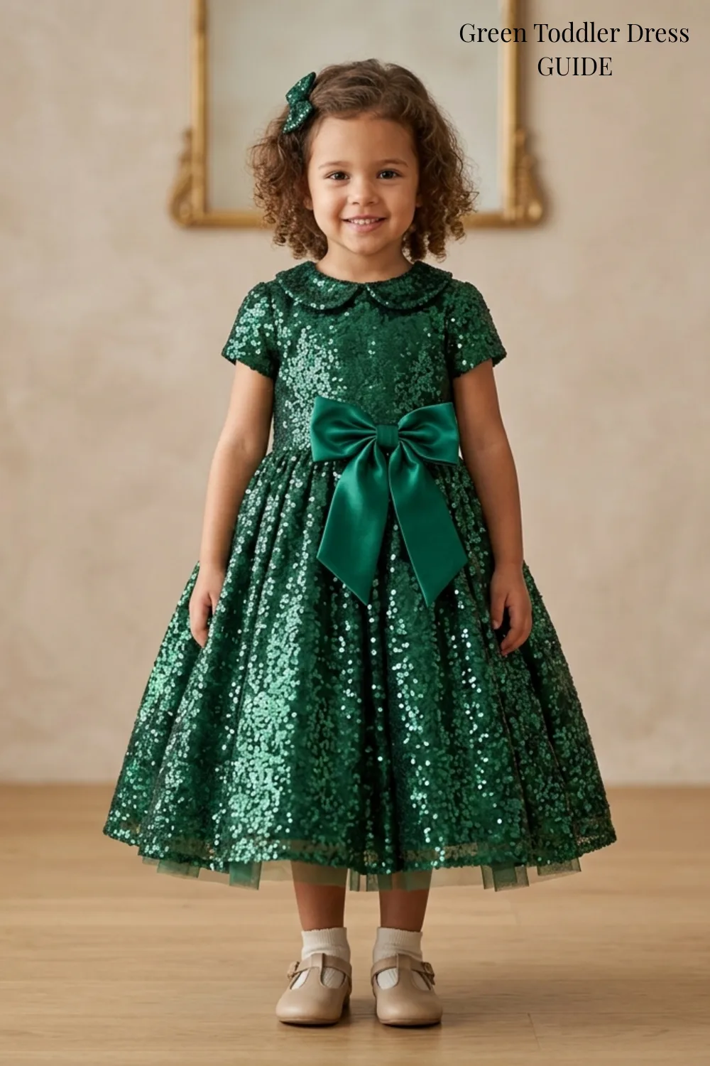 Green Toddler Dress