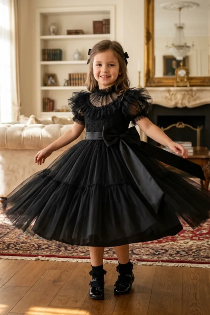 Baby Girl Black Dress
