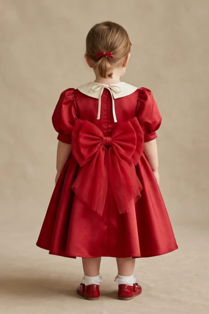 Red Toddler Dress