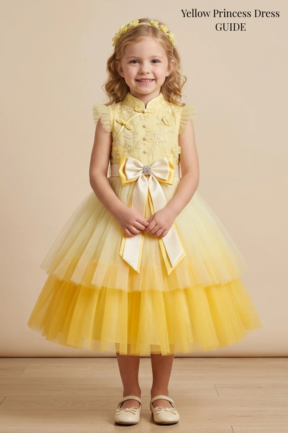 Yellow Princess Dress