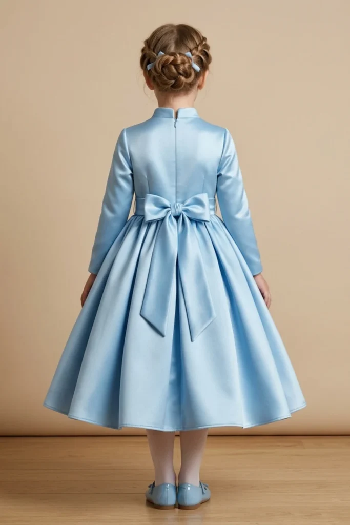 Light Blue Dress For Kids