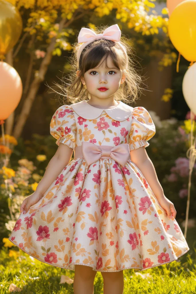 Kids Floral Dress