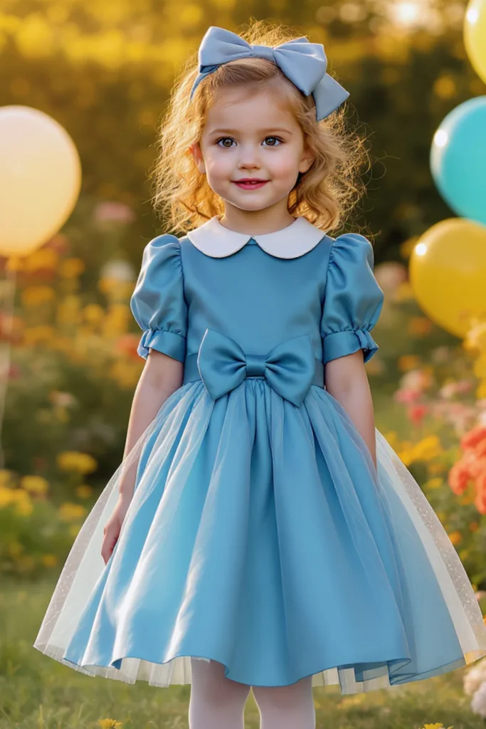 Blue Kids Dress