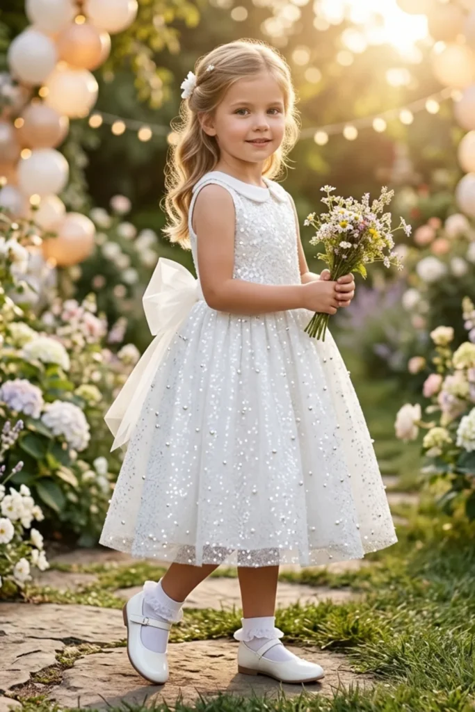 Sequin Kids Dress