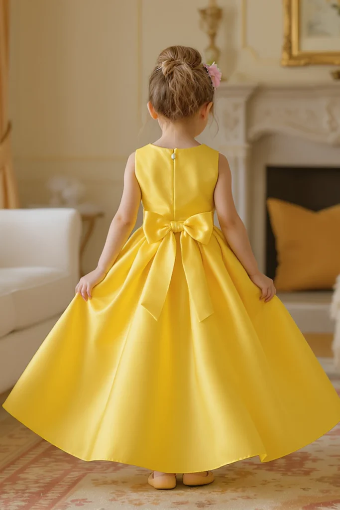 Yellow Dress For Kids