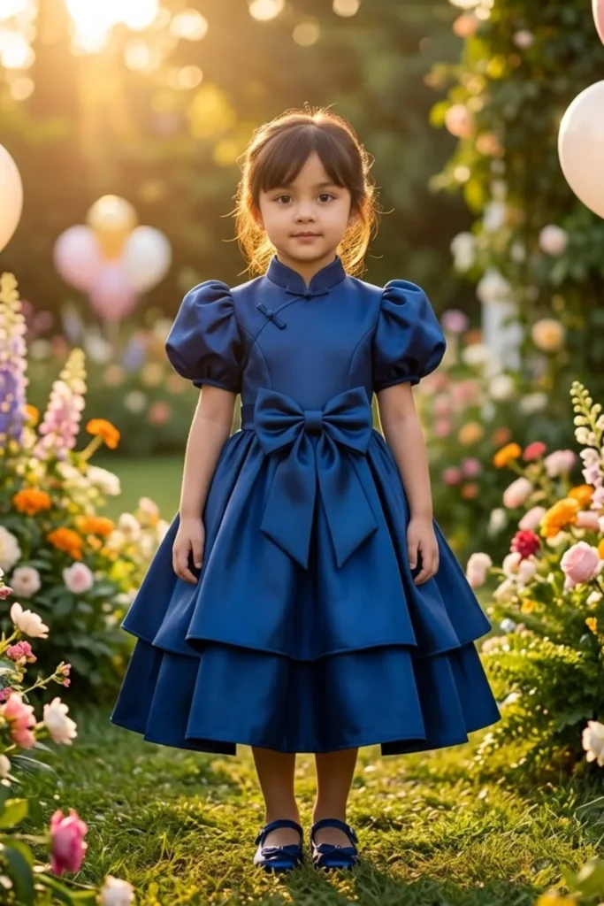 Dark Blue Dress Kids