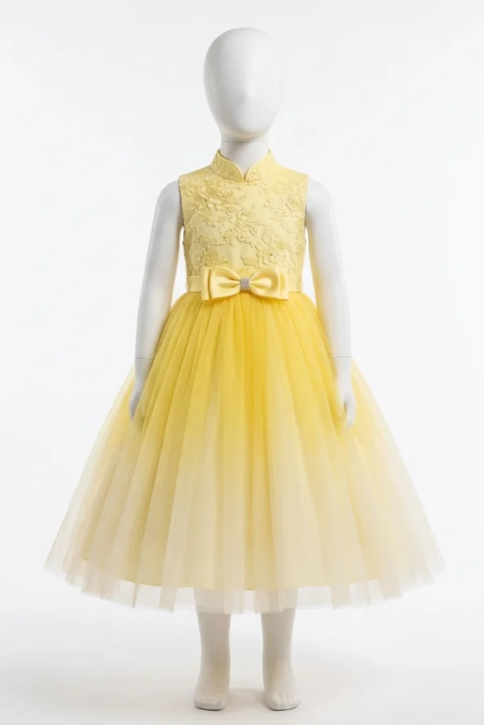 Yellow Princess Dress