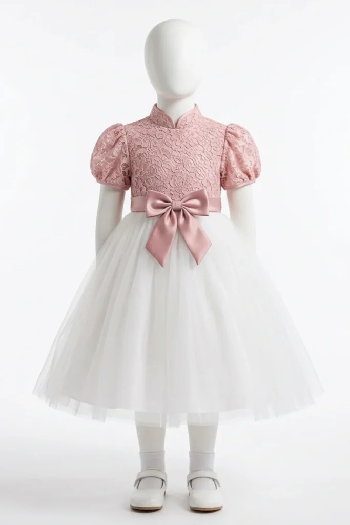 Lace Dress For Kids
