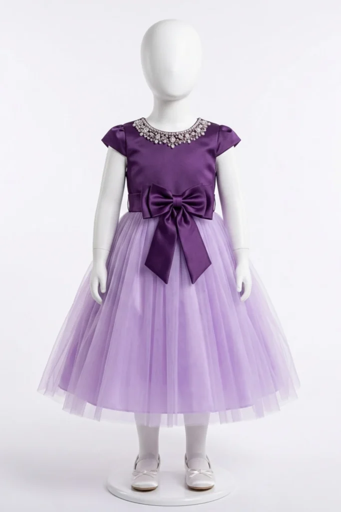 Purple Toddler Dress