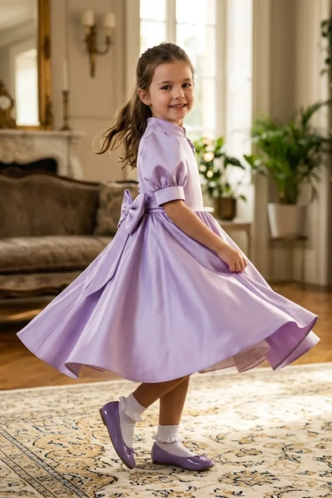 Baby Purple Dress