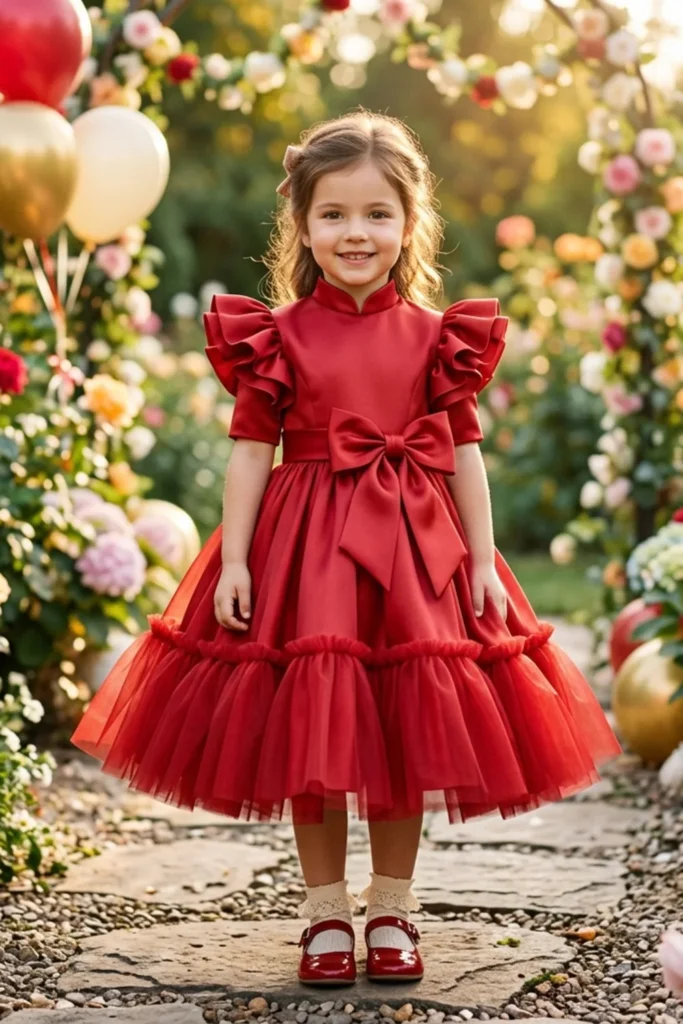 Satin Dresses For Kids
