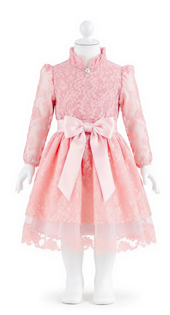 Lace Dress For Kids