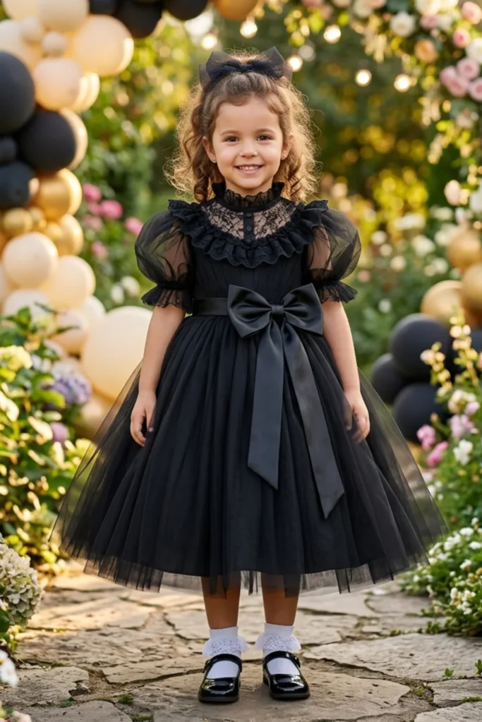 Baby Girl Black Dress