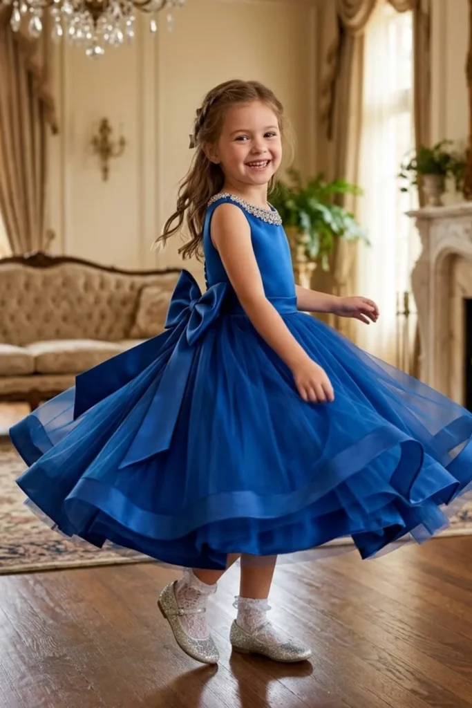 Kids Satin Dress