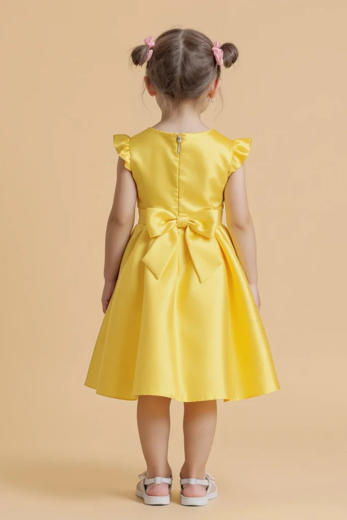 Yellow Dress For Kids