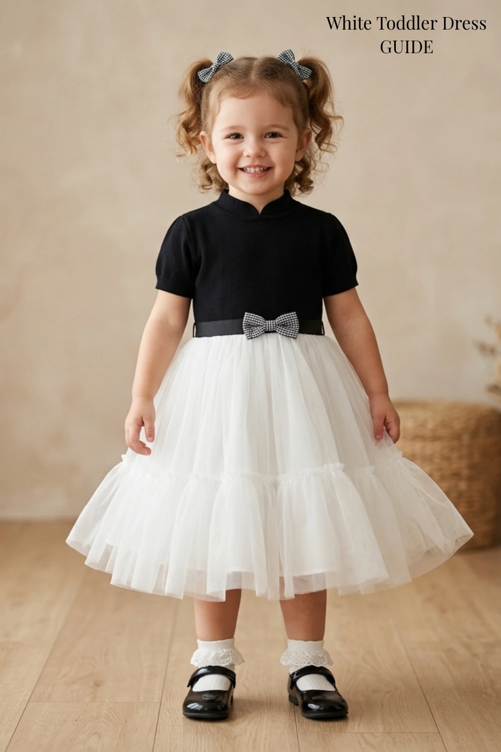 White Toddler Dress