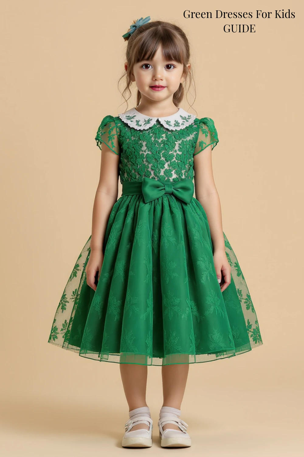 Green Dresses For Kids