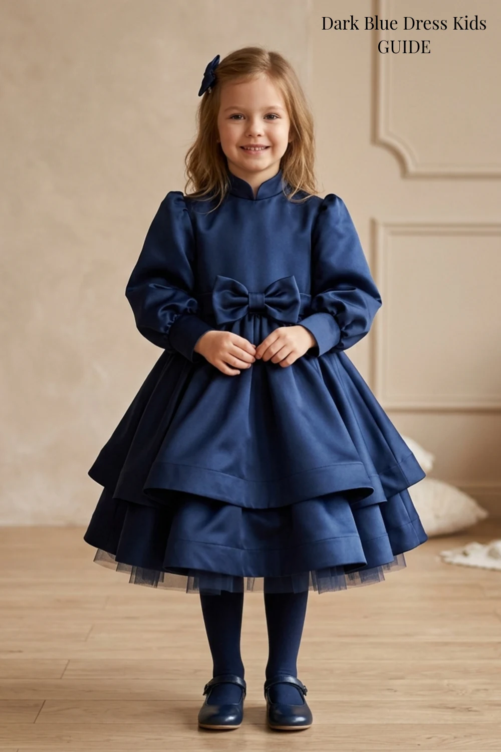 Dark Blue Dress Kids