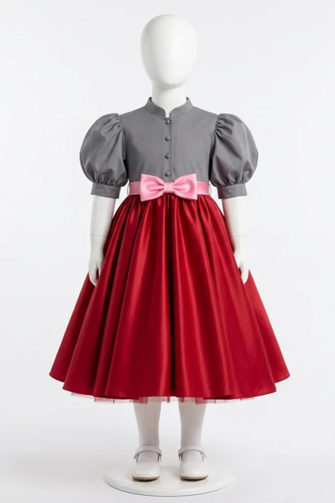 Satin Dresses For Kids