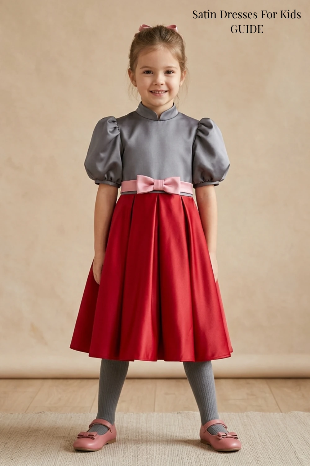 Satin Dresses For Kids