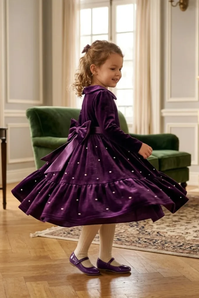 Purple Baby Dress