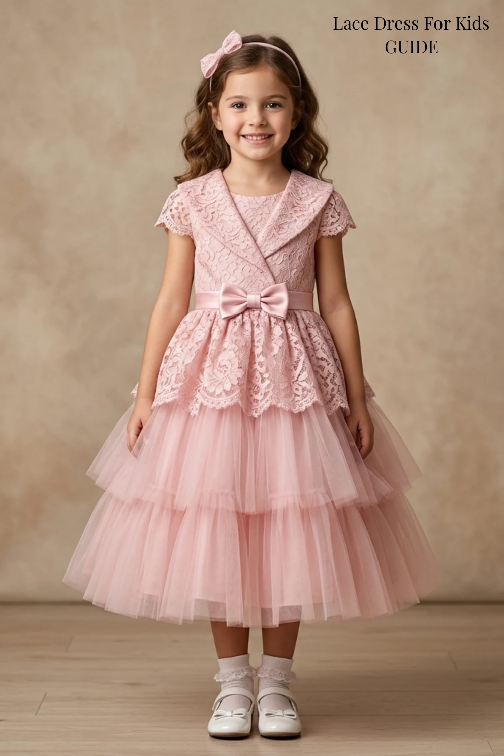 Lace Dress For Kids