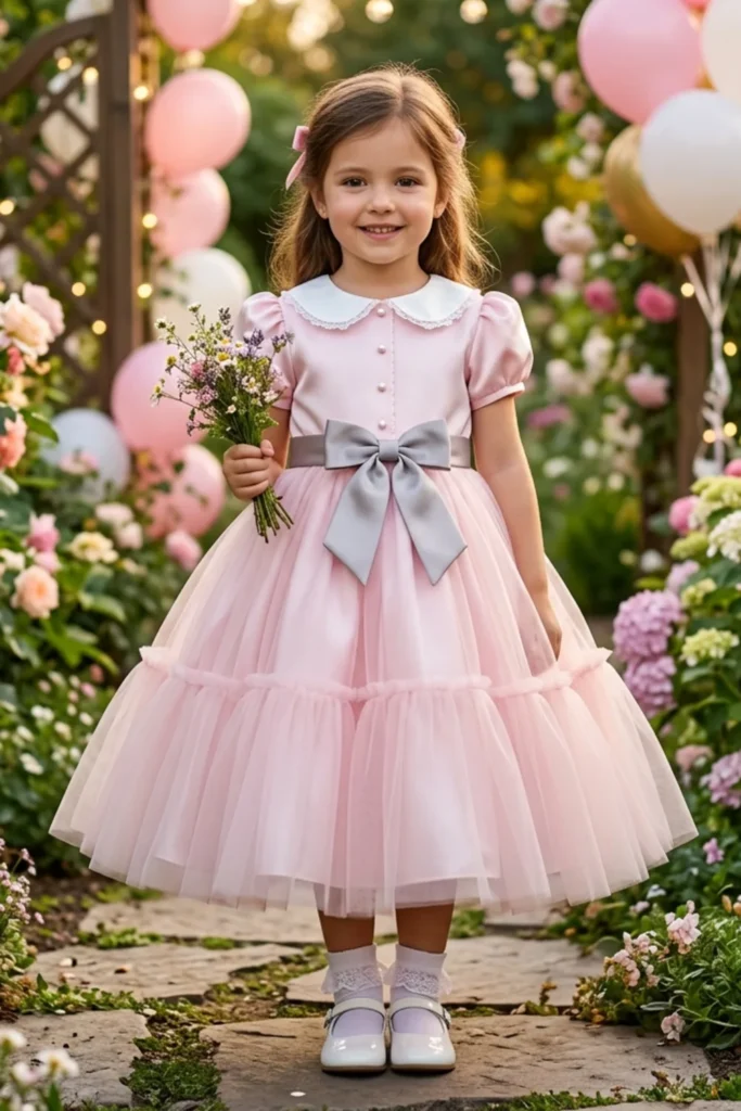 Light Pink Dress For Girls