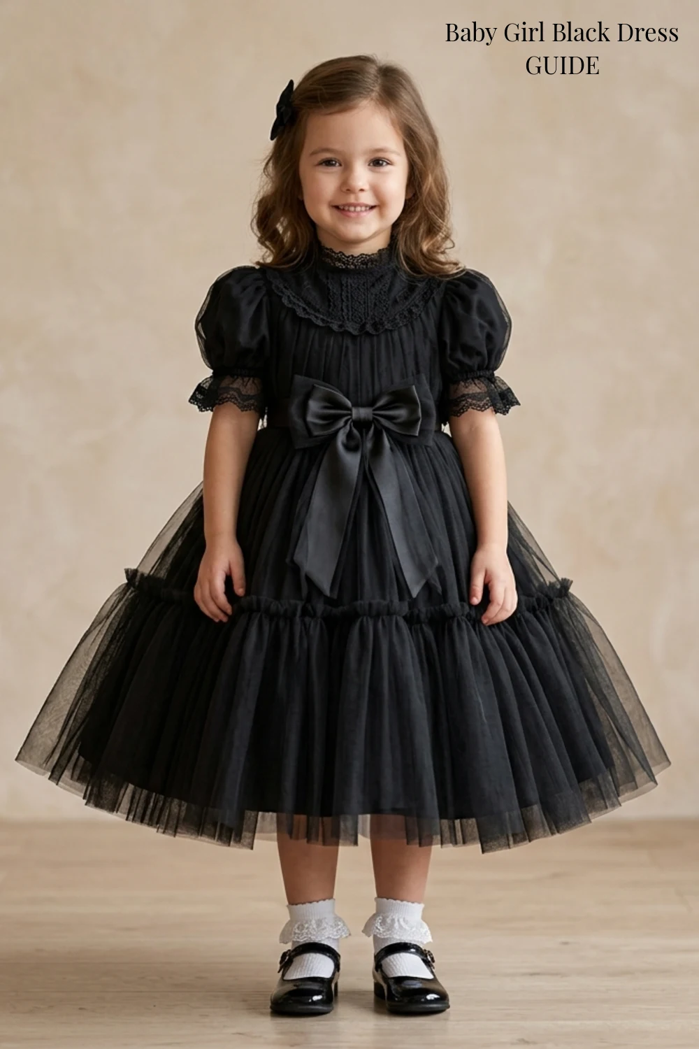 Baby Girl Black Dress