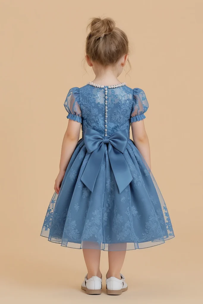 Blue Dresses For Kids
