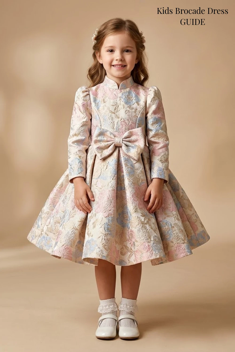Kids Brocade Dress