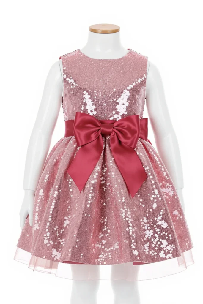 Sequin Kids Dress