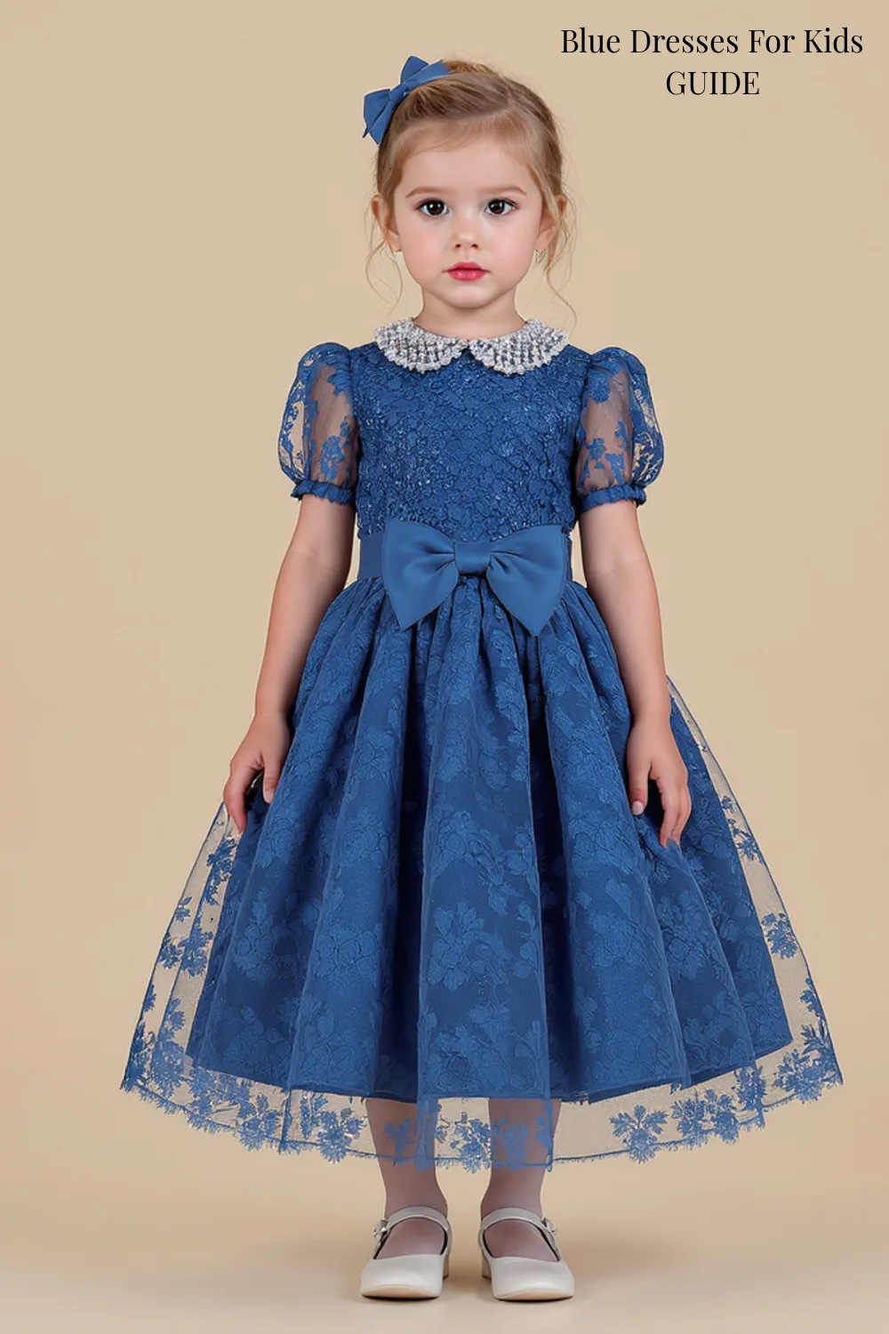Blue Dresses For Kids
