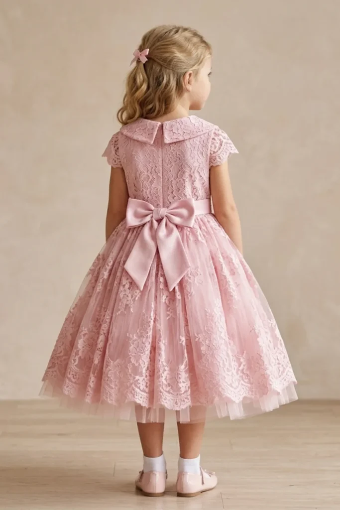 Lace Dress For Kids