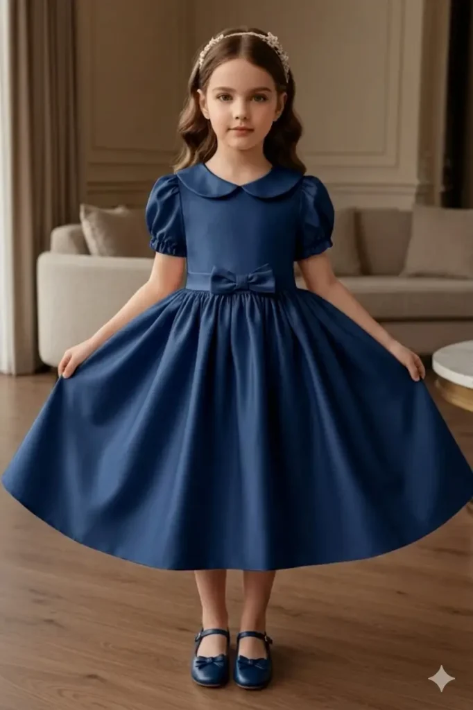 Blue Kids Dress