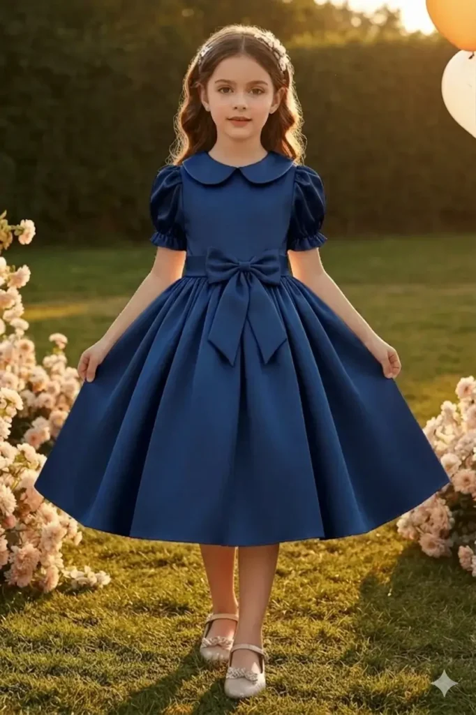 Blue Kids Dress