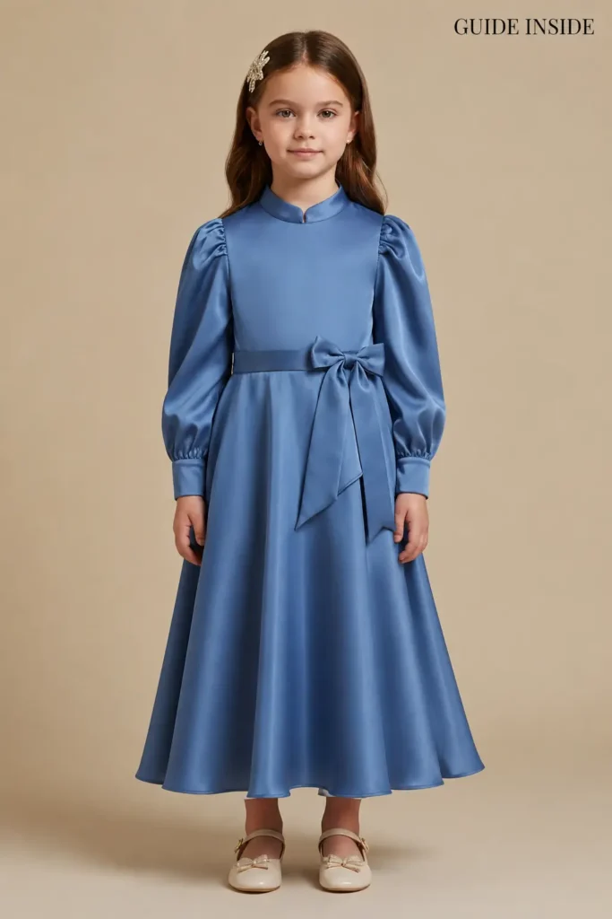 Dark Blue Dress Kids