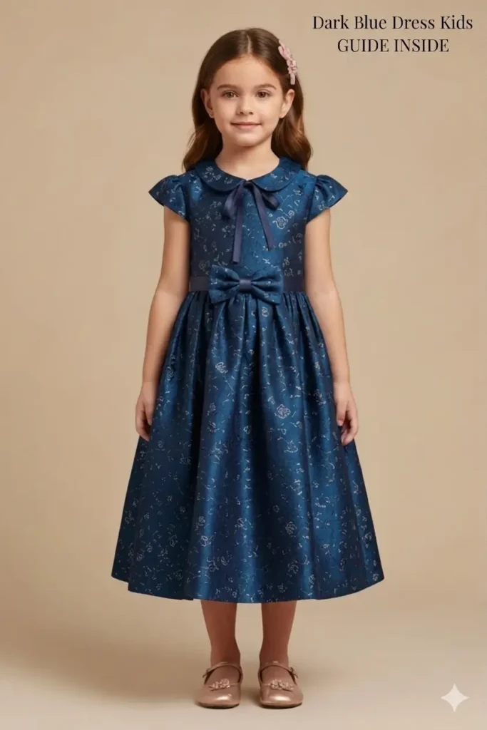 Dark Blue Dress Kids