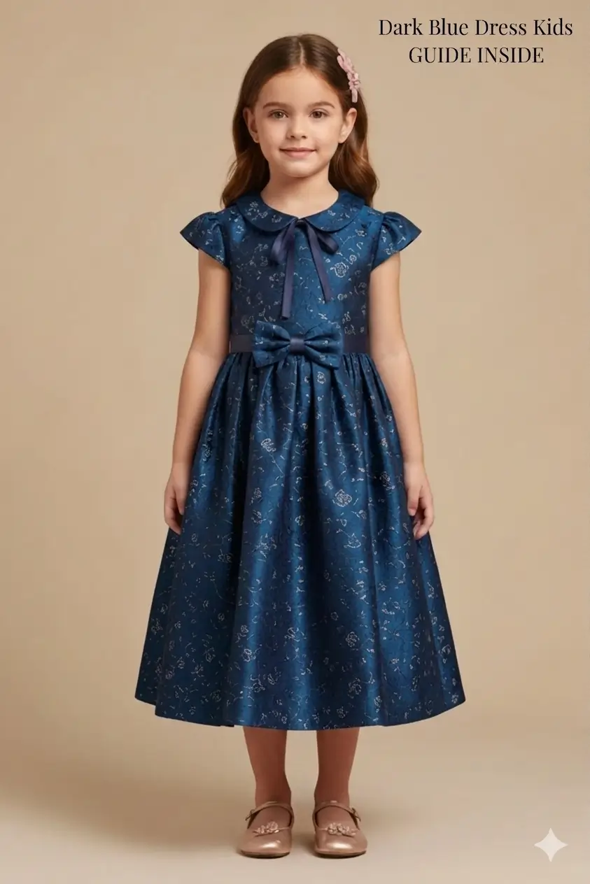 Dark Blue Dress Kids