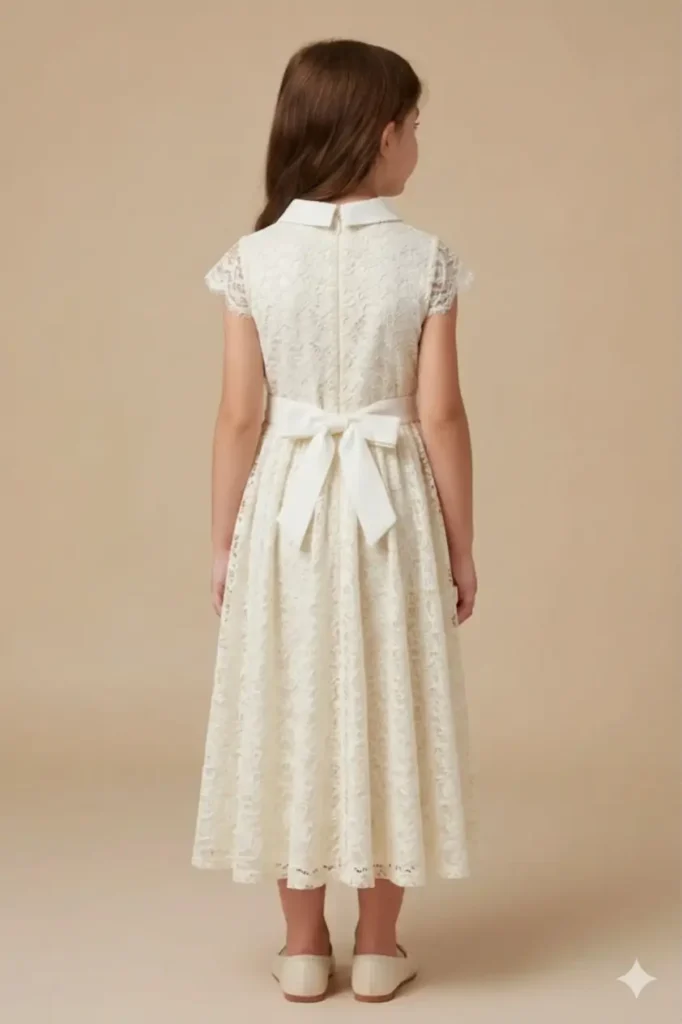 Lace Dress For Kids
