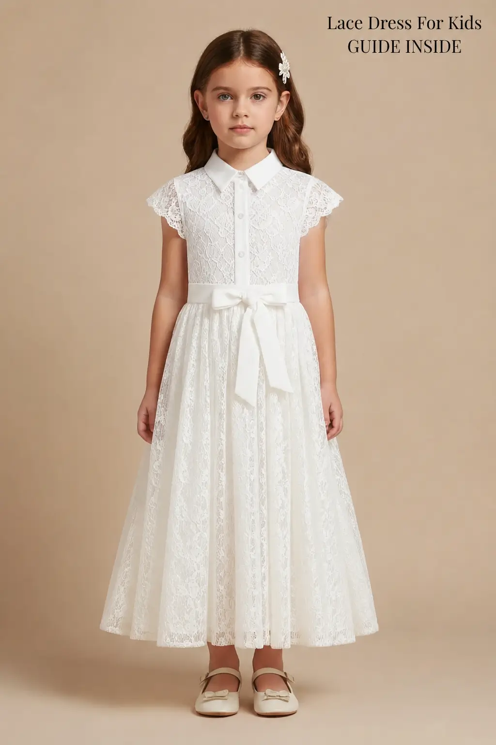 Lace Dress For Kids